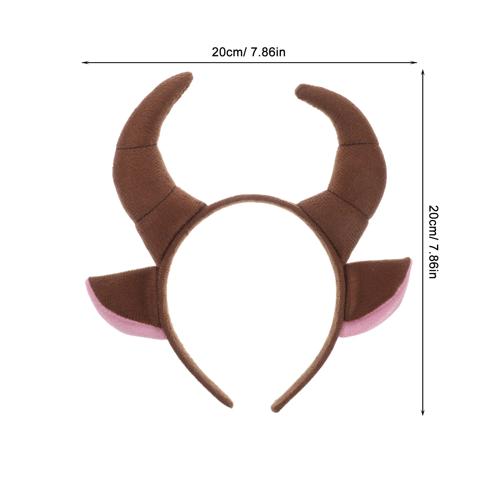 Chifre de touro bandana animal headwear para crianças mulheres halloween cosplay festa masquerade festival traje acessórios jogar