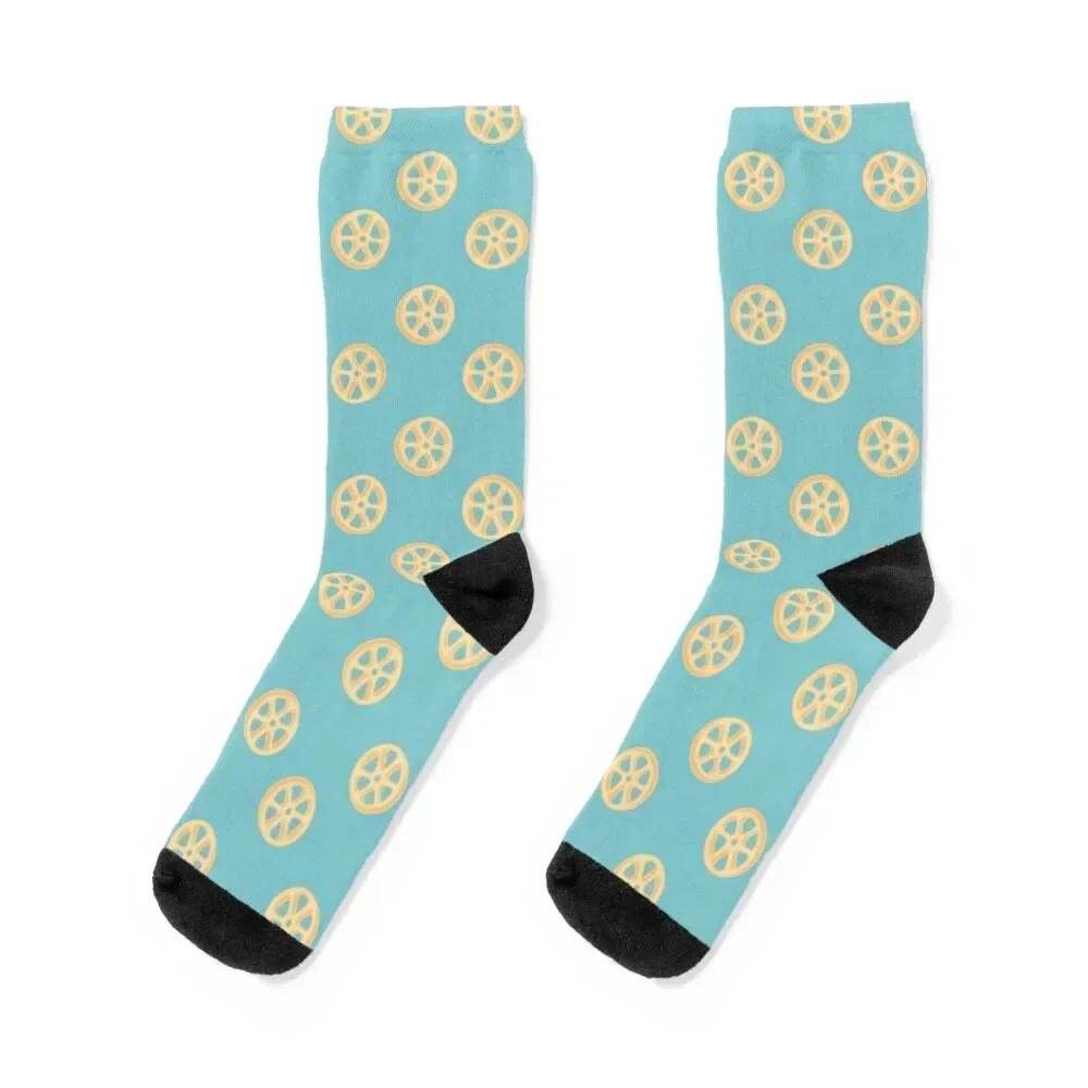 Rotelle Pasta Pattern Socks with print funny gifts aesthetic essential Socks Man Women's