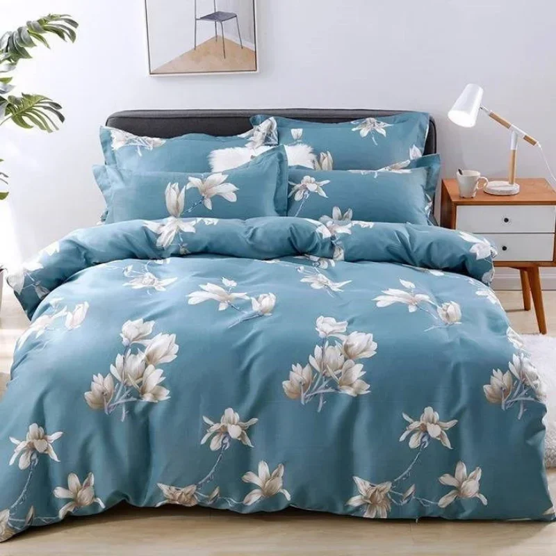 Skin-friendly Doraemon Duvet Cover Beddings Queen Comforter Set Kawaii Double Sided 200x230  No Pillowcase Sheet