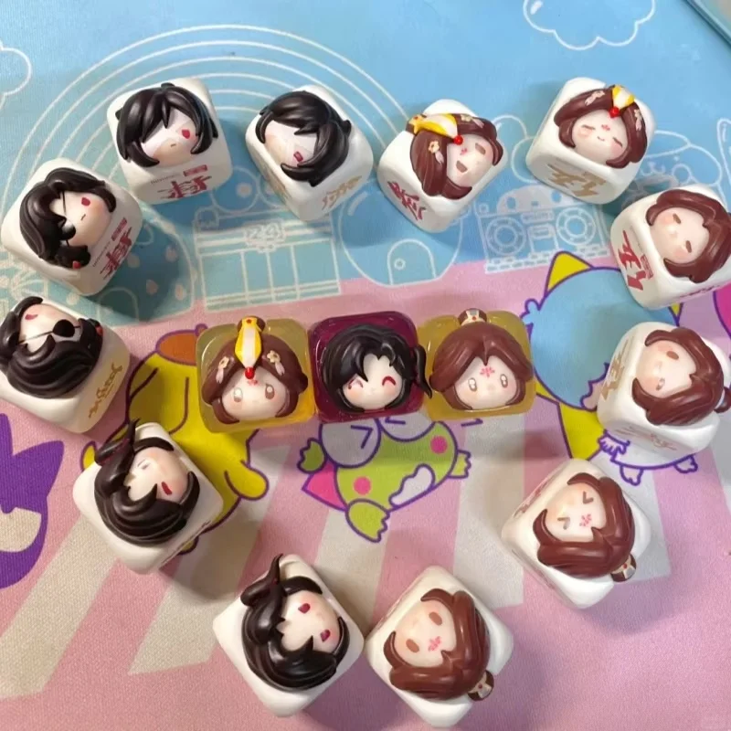 

Hot Sale Heaven Official Blessing Linglong Dice Blind Box Blind Bag Anime Model San Lang Xie Lian Hua Figure Surprise Toys Gifts