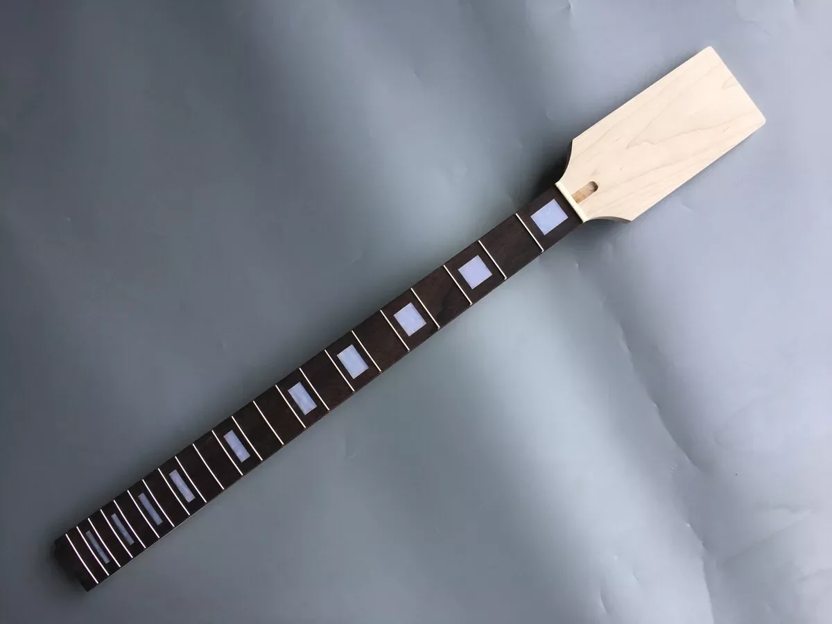 

Guitar Neck New Paddle Maple 22 Fret Rosewood Guitar Fretboard 30inch Unfinished Electric guitar parts Truss Rod #US