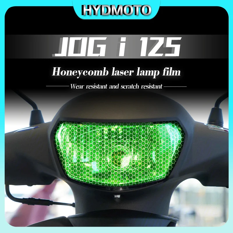 For Yamaha JOG i125 2020 headlight film protection film honeycomb laser light film sticker car stickers accessories modification