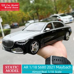 Almost Real AR 1/18 for Maybach S-Class S680 2021 car model Limited personal collection company gift display  Birthday present