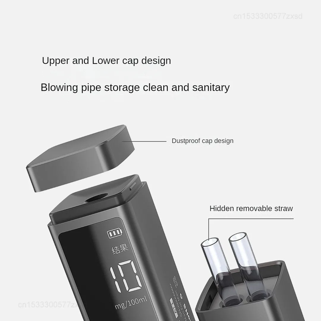 Xiaomi DUKA Blow Type Alcohol Detector High-precision Vehicle Portable No Contact Digital Display Alcohol Concentration Detector