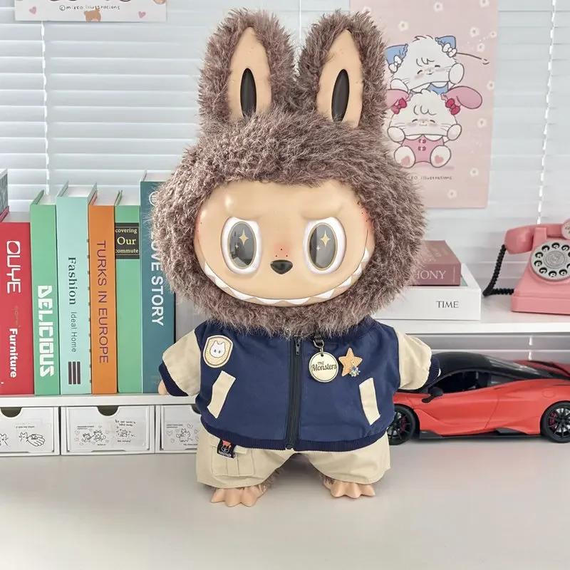 ジモモ ラブブ ビッグボス 58cm ミモ服セット ビニール人形 キャンバス トレンド プレイ ワークウェア 子供服専用