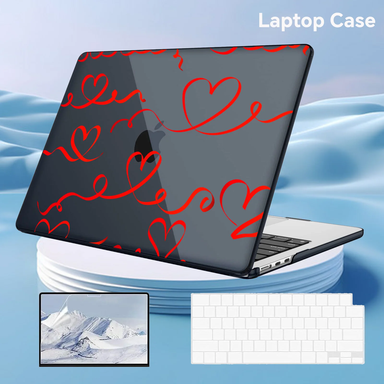 Pour Macbook Air 13 éTui Pour Accessoires D'ordinateur Portable Macbook Air M1 M2 2023 Air 15 Funda Macbook Pro 13 éTui 2022 Pro 14 16 Couverture