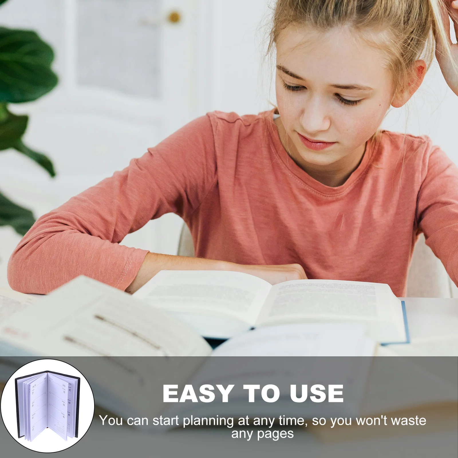 Weekly Planner Notebook 2026 A6 Cover Smooth Paper Daily Monthly Task Organizer Appointment Book Calendar Planner