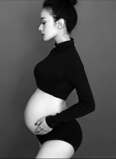 New Maternity Photography Dresses Fitting Pregnant Woman Sexy Shower Dresses Pregnancy Photo Shoot Top