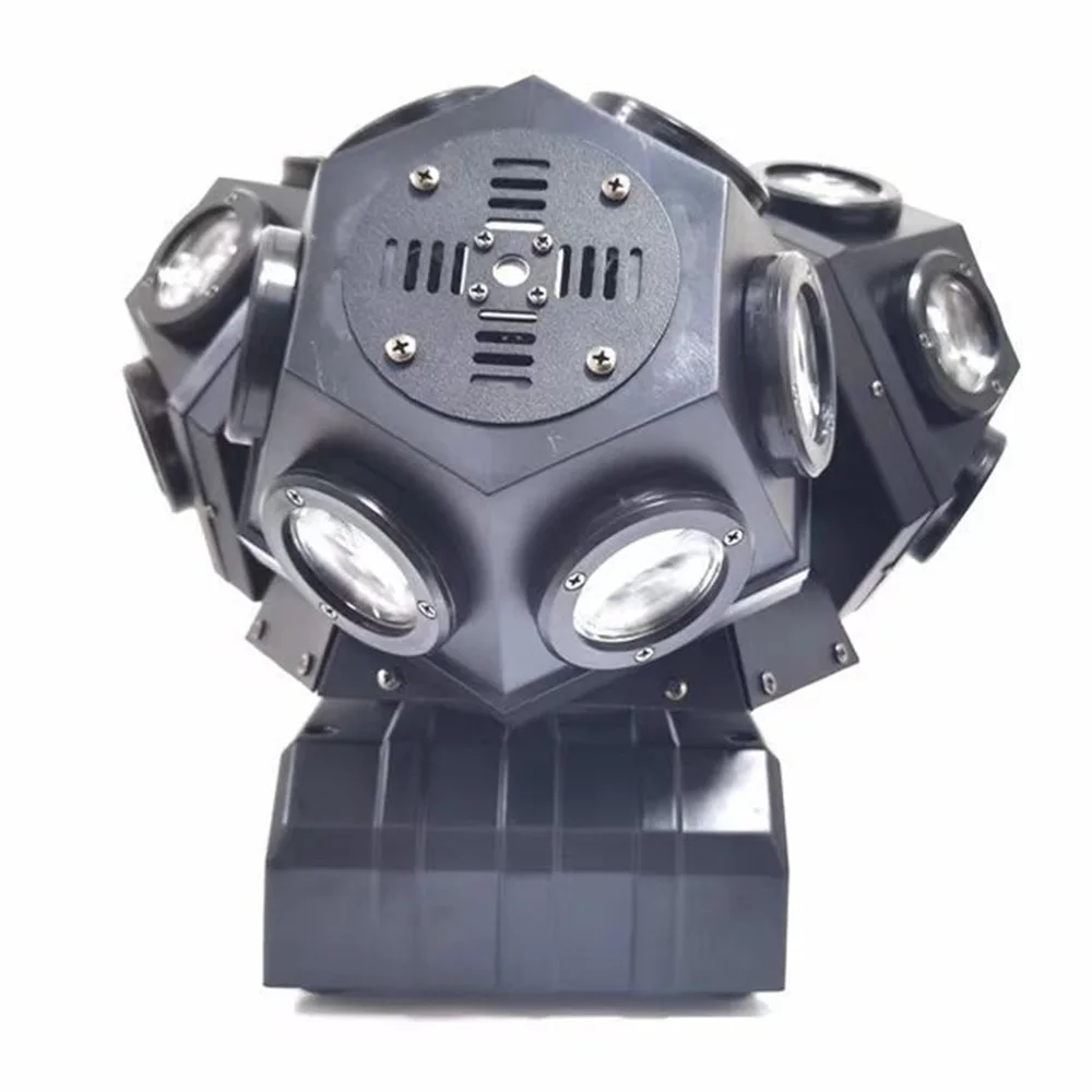 18x10w RGBW 4in1 LED Beam Moving Head Light 3 Heads Beam with RGB Laser Stage Lighting Projector DMX DJ Disco Bar Party Lights