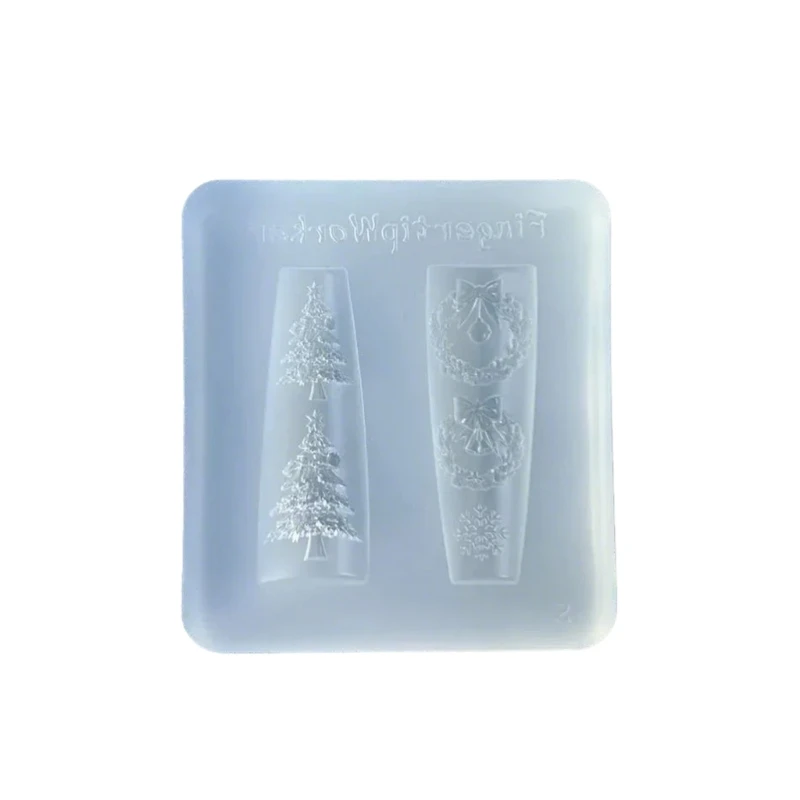 

Silicon Mold Art Decorations Nails Decorated Christmas Art Tools