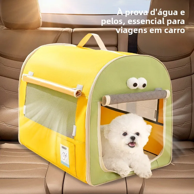 detachable-washable-dog-fence-indoor-fence-pet-nest-travel-bag-waterproof-hairproof-luggage-cover-pc-material-travel-bag