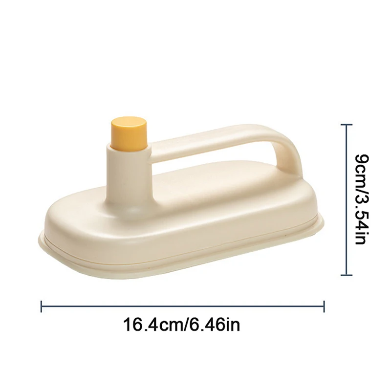 Escova de limpeza de cozinha pano mágico descartável substituível com alça pano de limpeza toalhetes portátil panos de limpeza de utensílios de mesa