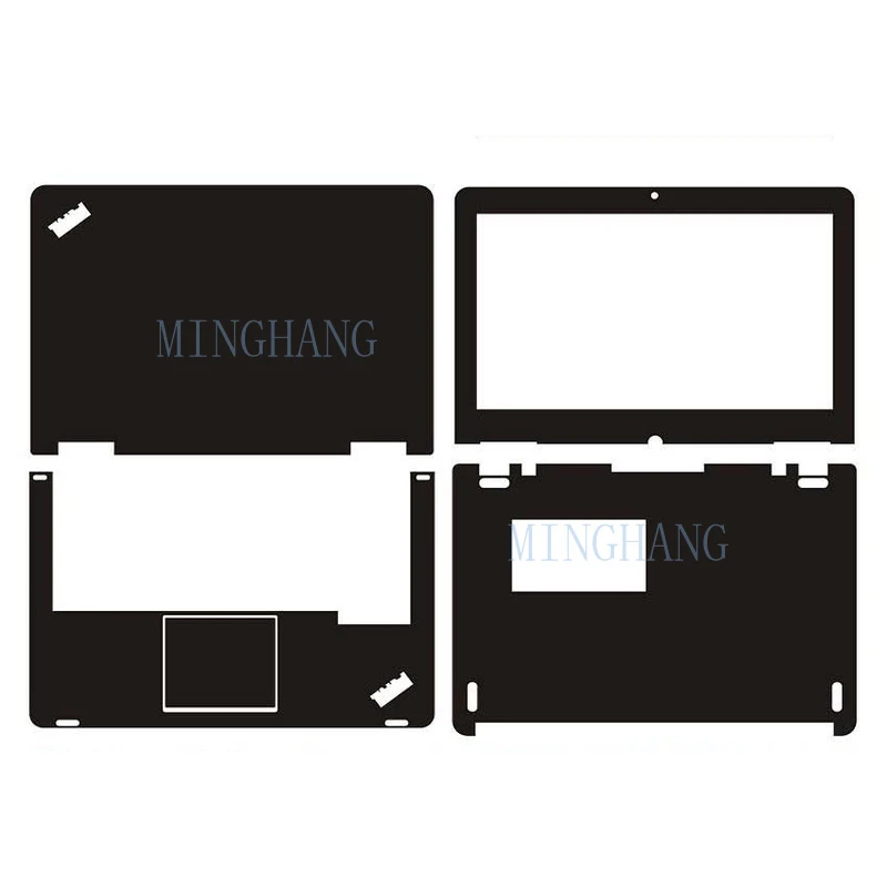 M   Laptop Carbon fiber Sticker Skin Cover for 2013 Lenovo ThinkPad S1 Yoga 12 12.5