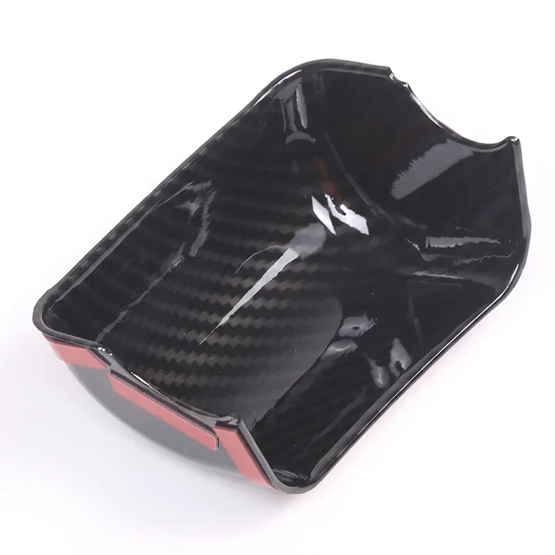 For Jaguar F-TYPE 2013-2024 ABS Carbon Fiber Car Tailgate Handle Door Bowl Frame Cover Trim Sticker Car Accessories