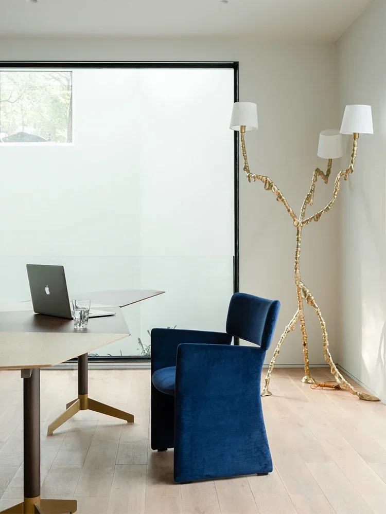 Floor lamp modern all-copper branches artistic sense