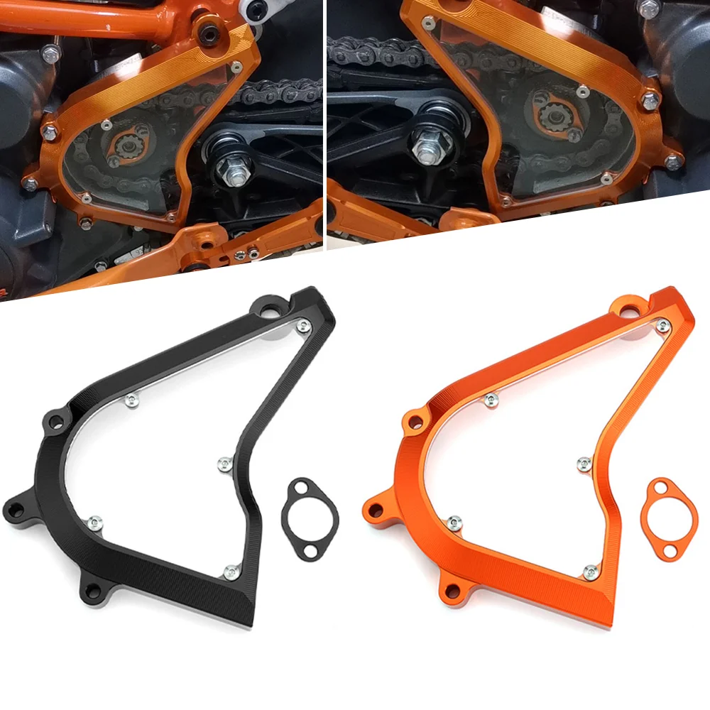 

For K-TM duke 250 390 2017 2018 2019 Motorcycle Front Sprocket Chain Guard Cover Guard Duke250 Duke390 RC390 2017-2019