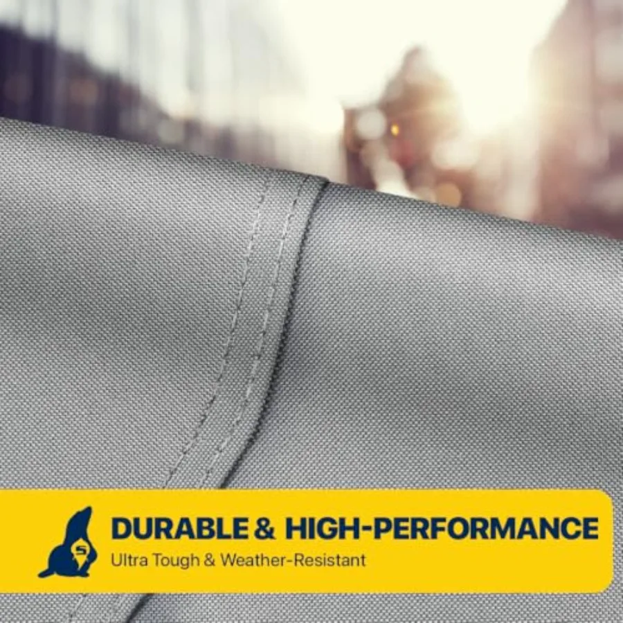 غطاء قارب احترافي مقاوم للماء لحماية جميع الأحوال الجوية من الدرجة البحرية يناسب ما يصل إلى 18'19.6 بوصة طول 82 وات مثالي لقارب الجهير VHull Runabout