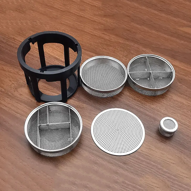 304L Steel Cleaning Baskets Kit With Frame For Automatic Cleaning Machine of Watch Movement Parts Watchmaker Tool