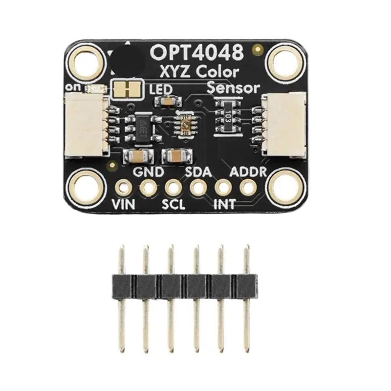 

AYHF For STEMMA QT/Qwiic Compatible OPT4048 Tri-Stimulus XYZ Color And Lux Sensor Module- Color And Light Detection