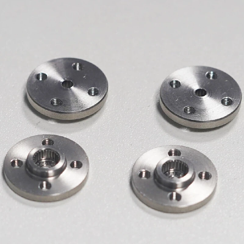 TIANKONGRC 25T 304 Stainless Steel Servo Horn Disc Wear Resistant Universal For MG995 MG996 8120 Standard Servos RC Model Parts