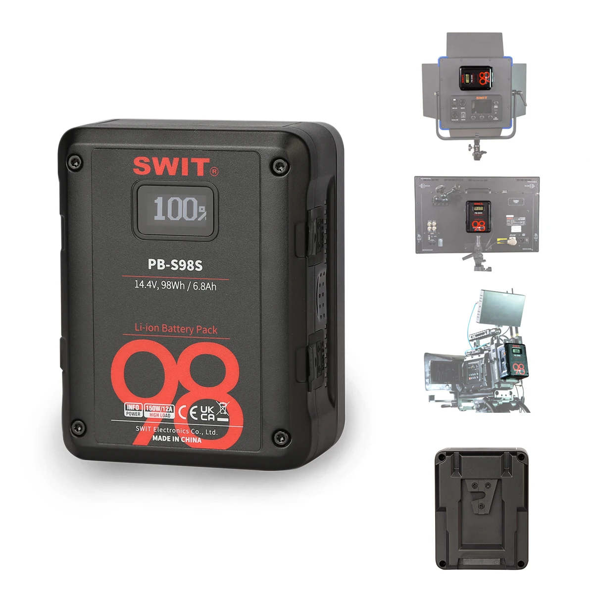 SWIT PB-S98S 98Wh Multi-sockets Digital Battery Pack