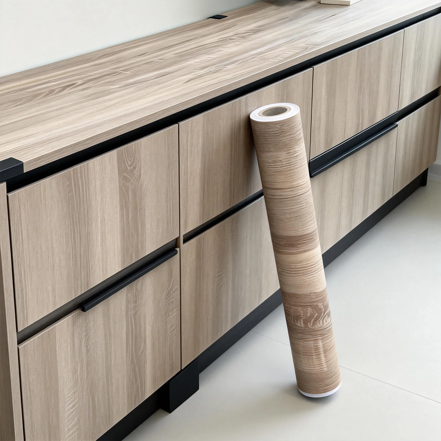 

Коричневая самоклеящаяся ПВХ-пленка с текстурой дерева для мебели, кухонных шкафов, виниловые обои для кухни