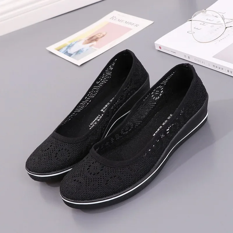 2024 New Canvas nurse shoes Solid Women Platform Casual Shoes Women Flat Bottom feminino Women shoes