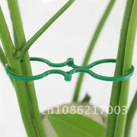 

20/50/100PCS Plant Garden Twist Clip Ties Support Multi-Use Flowery Branch Stalk Tomato Fixing Accessories