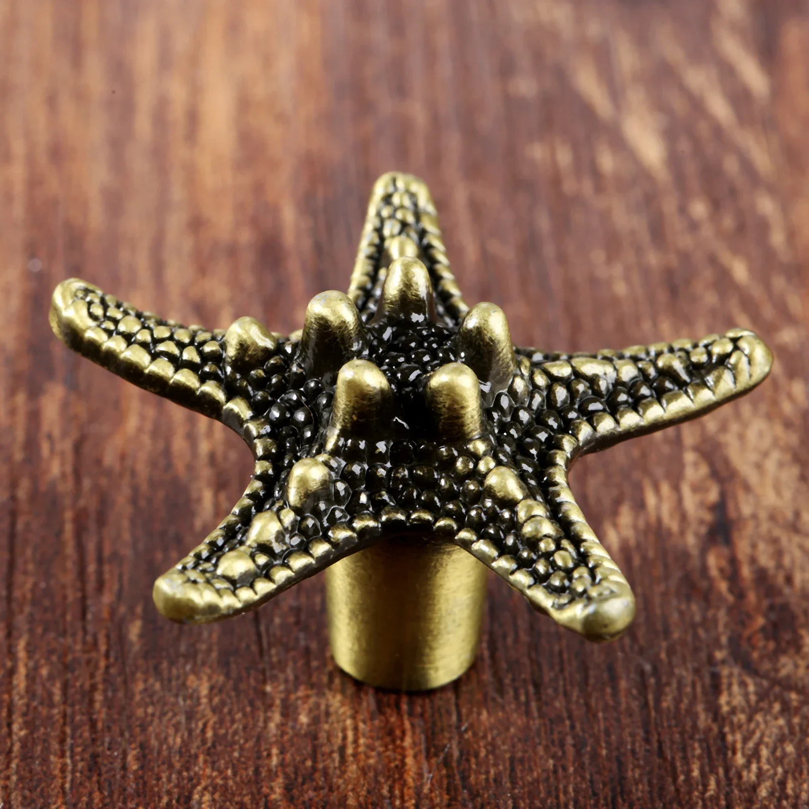 1Pc Zinc Alloy Retro Leaf Starfish Butterfly Flower Furniture Handle Antique Vintage Cabinet Drawer Bin Wardrobe Door Pull Knobs