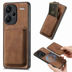 For Xiaomi Redmi Note 13 Pro Plus 5G Case 2IN1 Detachable Leaher Back Cover For Redmi Note 12 Turbo 12S 11S 11 14 Pro+ Etui