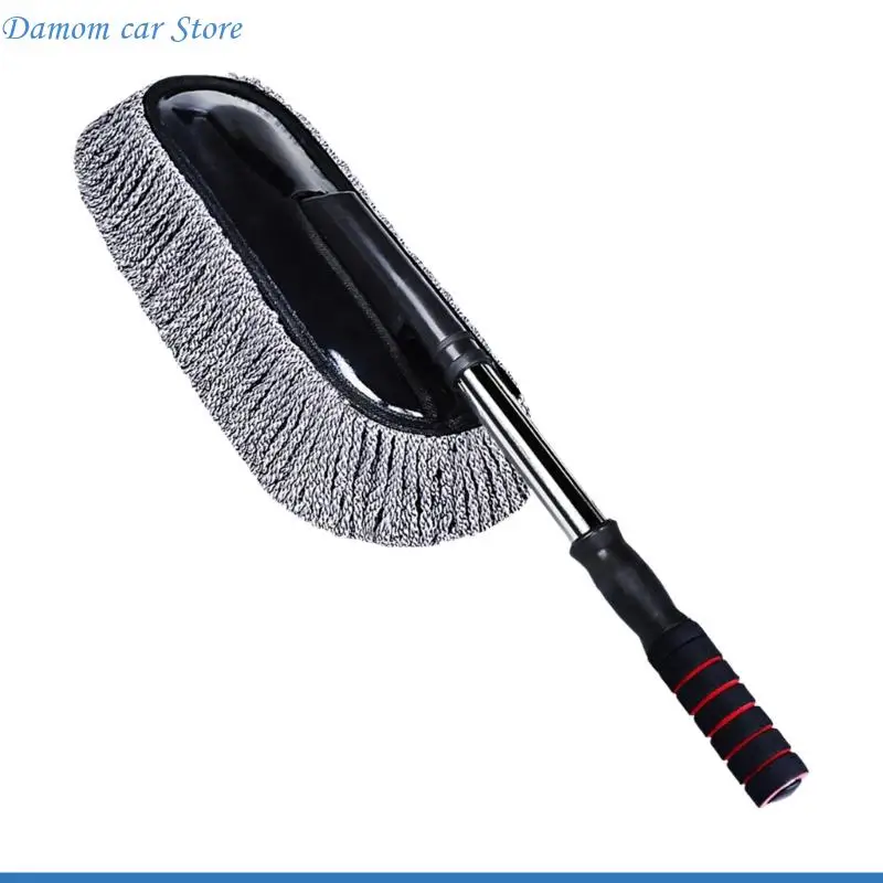 A2UC Vehicle Wash Brush Telescopic Poles Design Cleaning Mop for Car, SUV, Truck