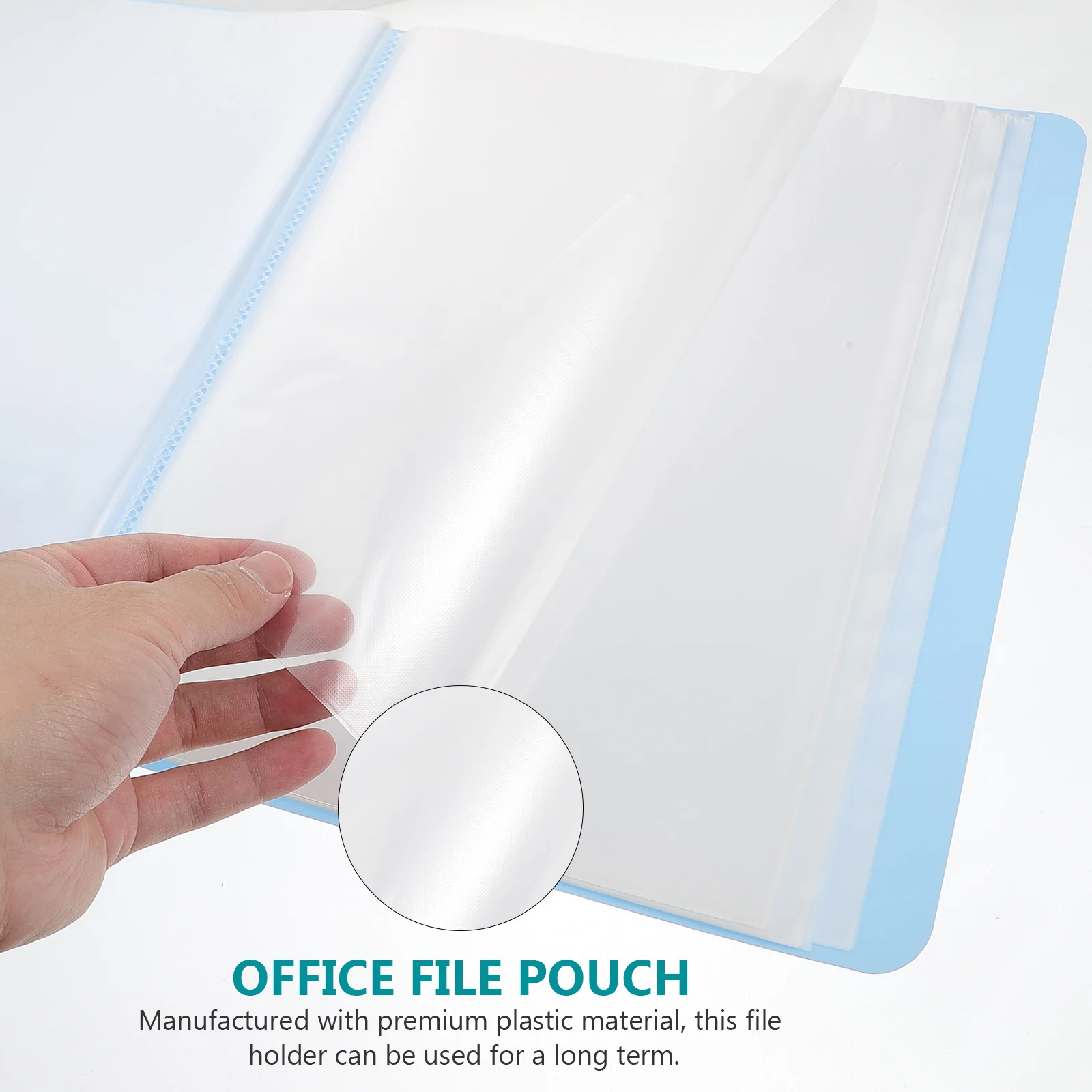 

A4 File Organizer Premium Plastic Document Storage Bag Office School Folder Pouch Document Folder Office File Pouch