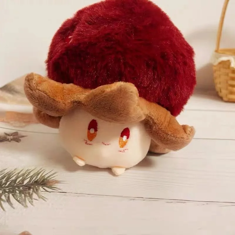 Muñecas circundantes flotantes de nogal, atributos de Cosplay, seta flotante, Animal de peluche, muñeca de algodón, colgante, ventilador