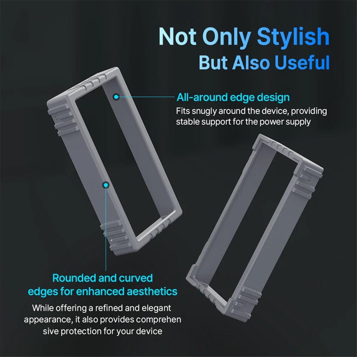 T88C RD 4mm Silicone Sleeve - Protective Bracket Shell Holder for RD Series Power Supply RD6006/RD6024 Assembled Set