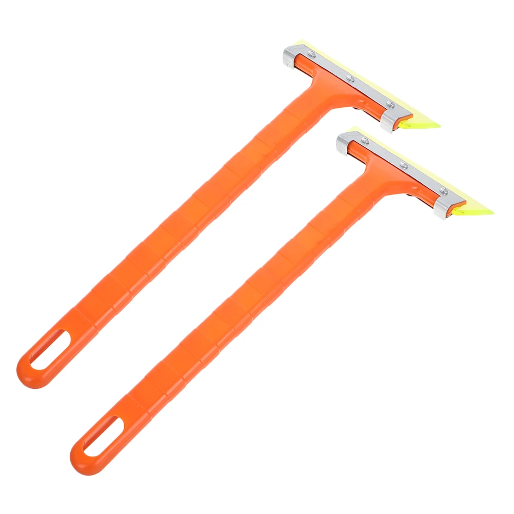 

2Pcs Snow Shovel Tool Car Ice Scrapers Snow Removal Tools Long Handle Winter Firm Materials Detachable Design Easy Storage