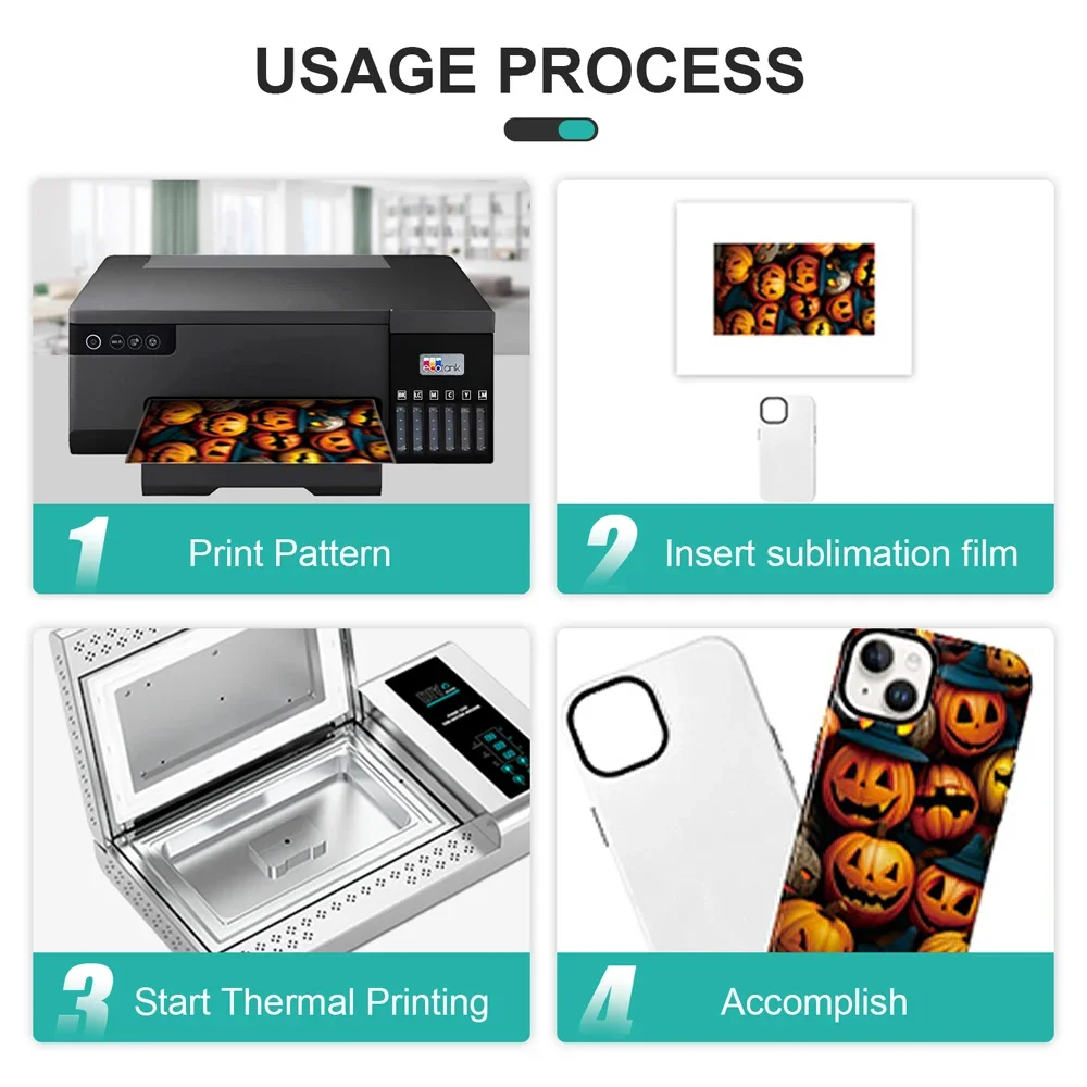 Small Business Machinery Portable Mini Thermal Mobile Phone Case Picture Photo Printer Machine Professional for Smartphone