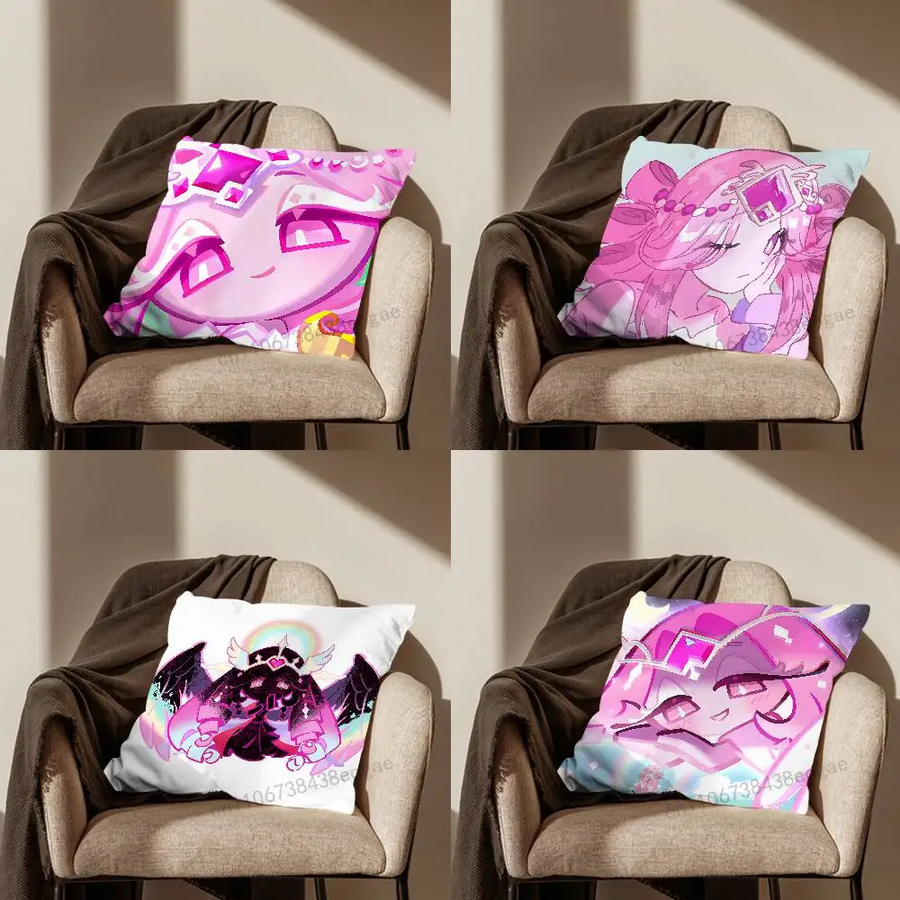 

E-Eternal S-Sugar C-Cookie Throw Pillow Case Living Room Sofa Cushion Cover For Home Bedroom Decoration And Protector