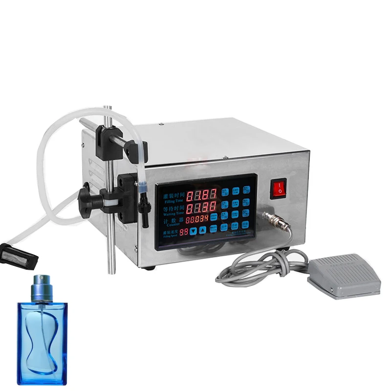 

Small Cnc Liquid Filling Machine Perfume Juice Beverage Filler