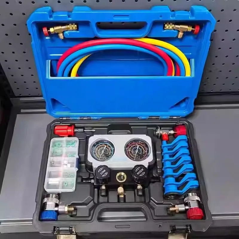 

For Automotive Air Conditioner Fluoride Table R134a Snow Refrigerant Filling Table R1234YFfluoride Special Refrigerant Connector