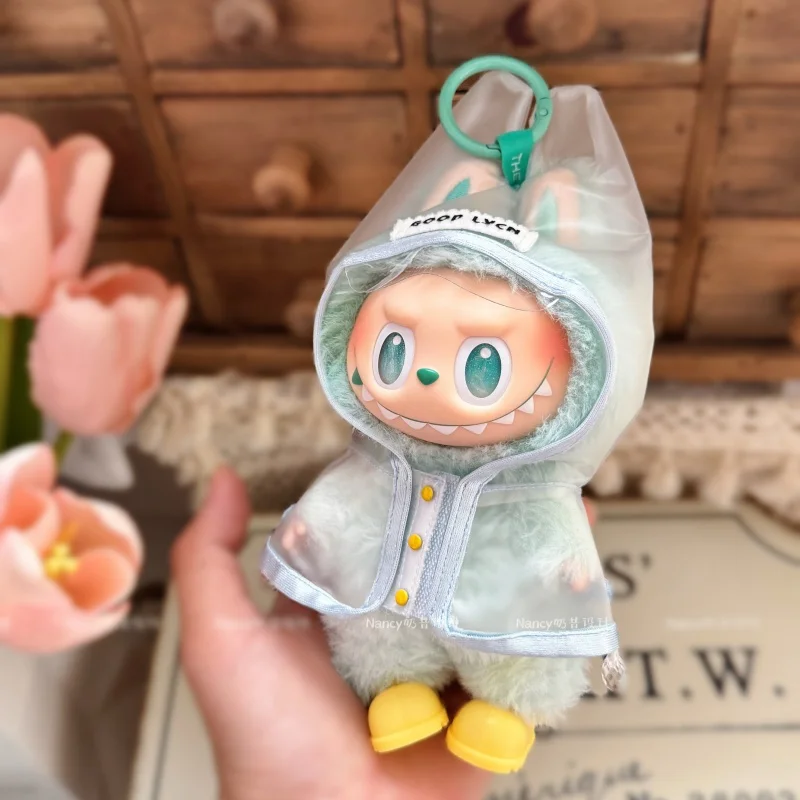

Для Labubu одежда V1v2v3 15/17 см Labubu детская одежда Diy комплект аксессуаров ручной работы плащ обувь кукла сумка кулон подарок для детей