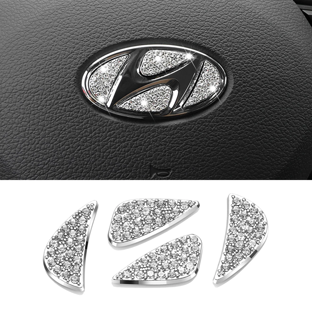 Car Steering Wheel Panel Trim Sticker For Hyundai Elantra I30 Tucson Accent IX35 I20 I30 Azera Sonata yf 8 I45 Verna