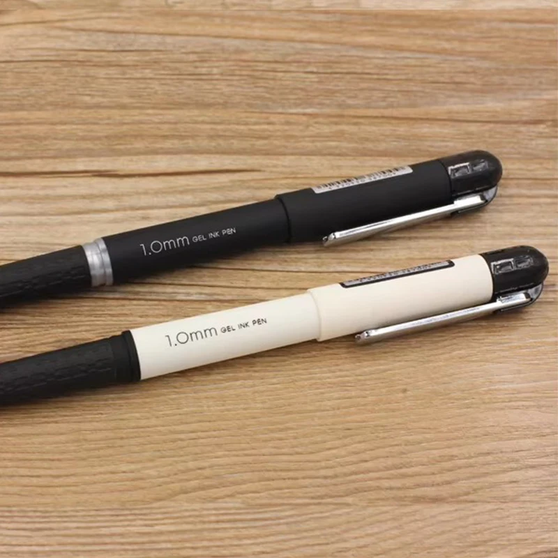 2019 Top Brand New Arrive 1.0 mm Brand Gel Ink Pen, Rubber School&Office Exam Business Necessary 12 Smooth Writing High Quality