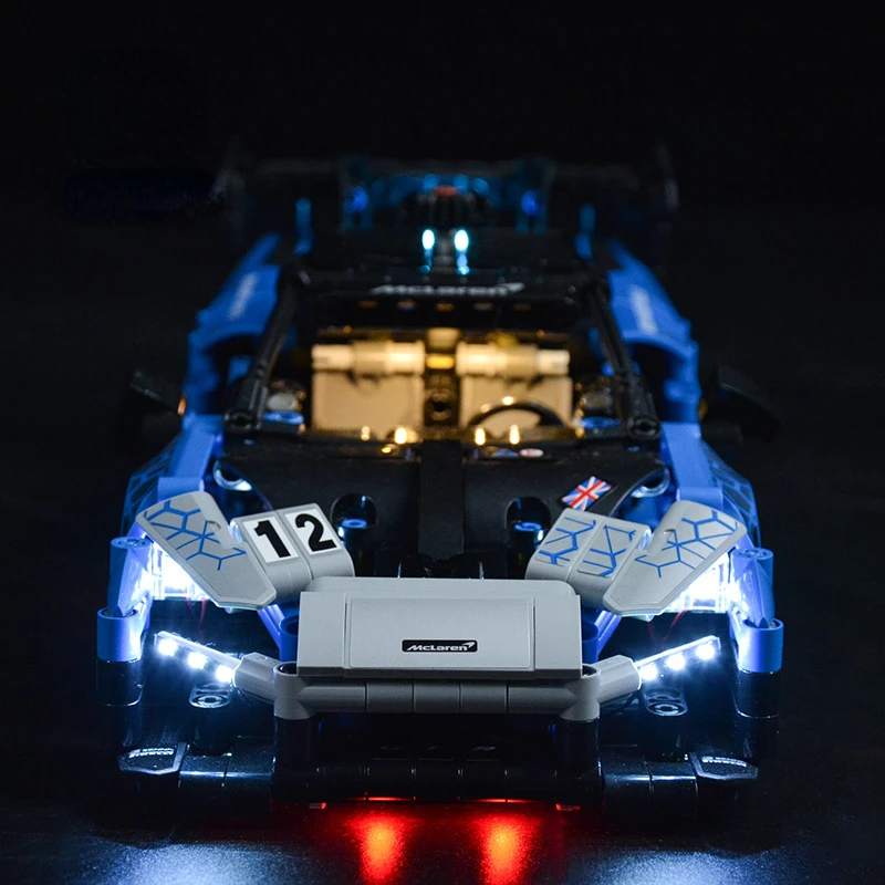 Not Included Building Blocks LED Light Kit for Senna GTR 42123 DIY Toys Gift Only Lighting Set