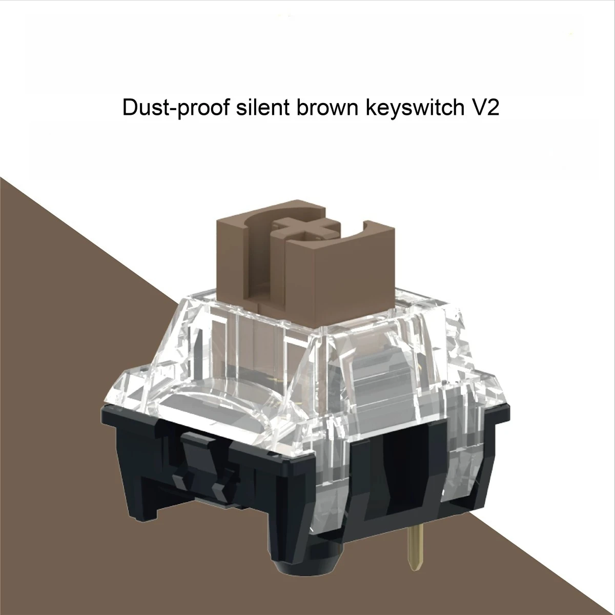 TTC V2 silent brown switch dustproof structure prelubed tactile strong gaming feedbacks mx mechanical keyboard upgrade