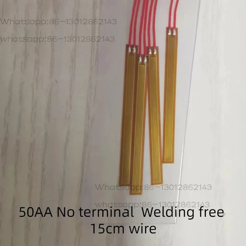 120-50AA Strain Gauge with 15cm Lead Wires, No Terminal Welding Free, 10 Pieces Per Lot