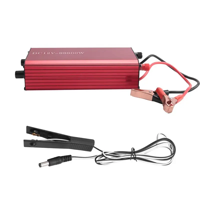AWAH DC12V-99900W Dual Variable Inverter Head High Power 12V Multifunction Convenient Smart Battery Booster