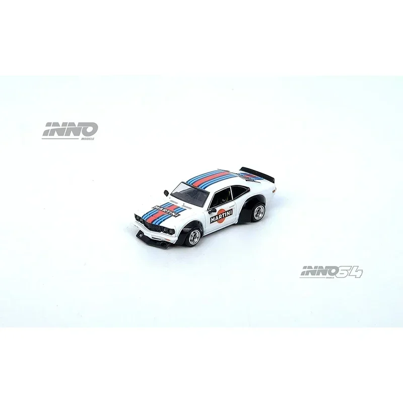 プレセール INNO 1:64 マツダサバンナ RX3 MTN レーシング ライバー ダイキャスト ジオラマ カー モデル コレクション おもちゃ