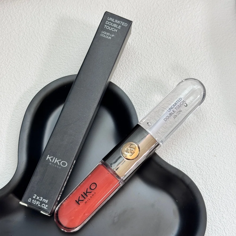 Kiko Milano Limited Edition Lippenstift mit doppelter Spitze, transparenter Spiegel, nicht verblassend, nicht klebend, Lipgloss, Make-up – Detail 15