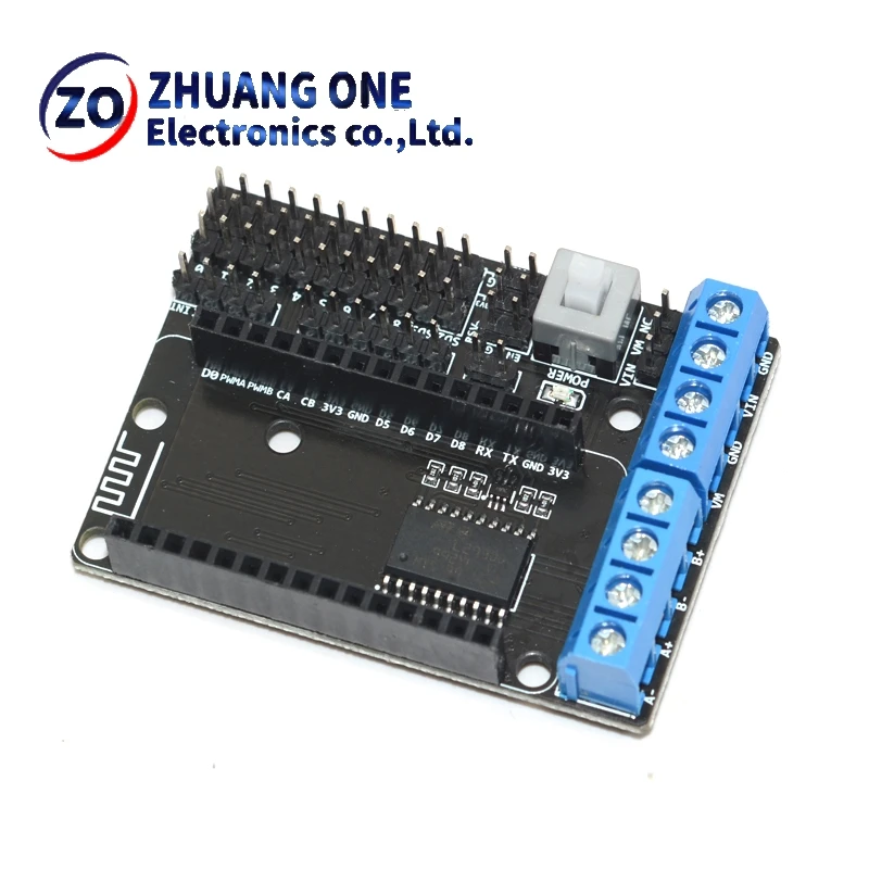 NodeMCU موتور درع مجلس L293D ل ESP-12E من ESP8266 esp 12E عدة لتقوم بها بنفسك لعبة تعمل بالريموت واي فاي rc سيارة ذكية التحكم عن بعد لاردوينو