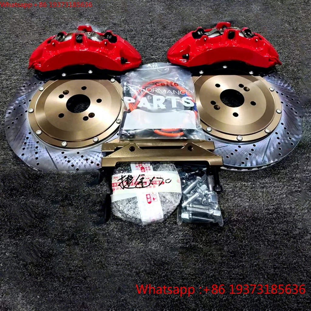 For Car Brake Caliper Kit 6 Piston Brakes Caliper Set 355mm Front Disc Brake Rotor for BMW M3 G80 F10 F30 F22 F35 G20 G28 G30